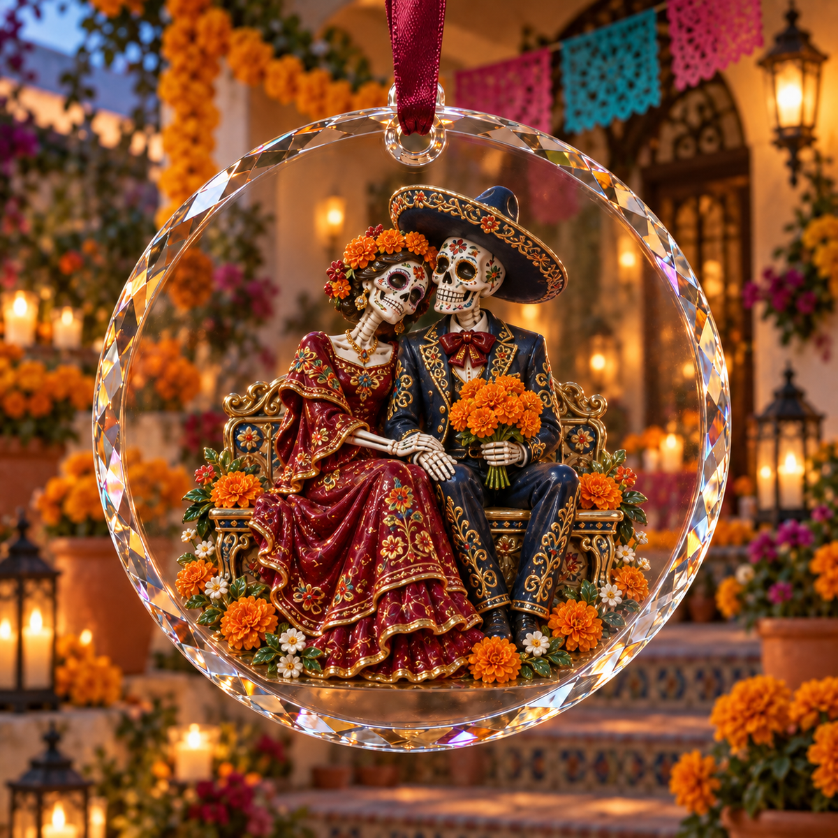 2026 Día de los Muertos Hanging Ornaments – 6 Colorful Designs Celebrating Love, Life & Remembrance