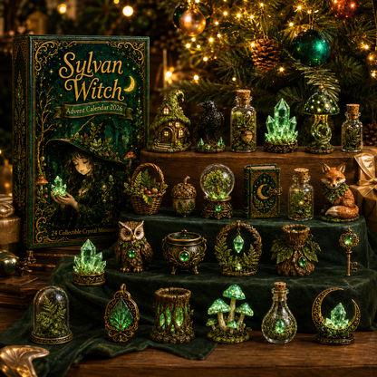 24 Days of Forest Magic – Witchy Crystal Miniature Countdown Calendar 2026