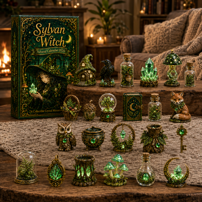 24 Days of Forest Magic – Witchy Crystal Miniature Countdown Calendar 2026