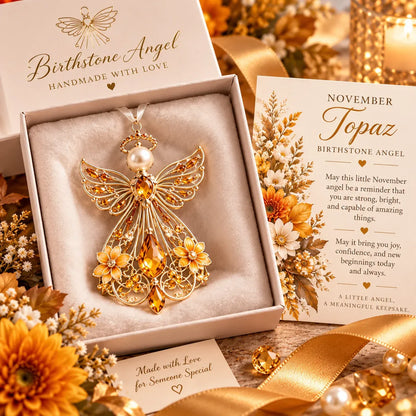 ⏳ Last Day 49% OFF – 👼 Birth Month Guardian Angel | 12 Birthstone-Inspired Keepsakes for Meaningful Gifts ✨ - image 12
