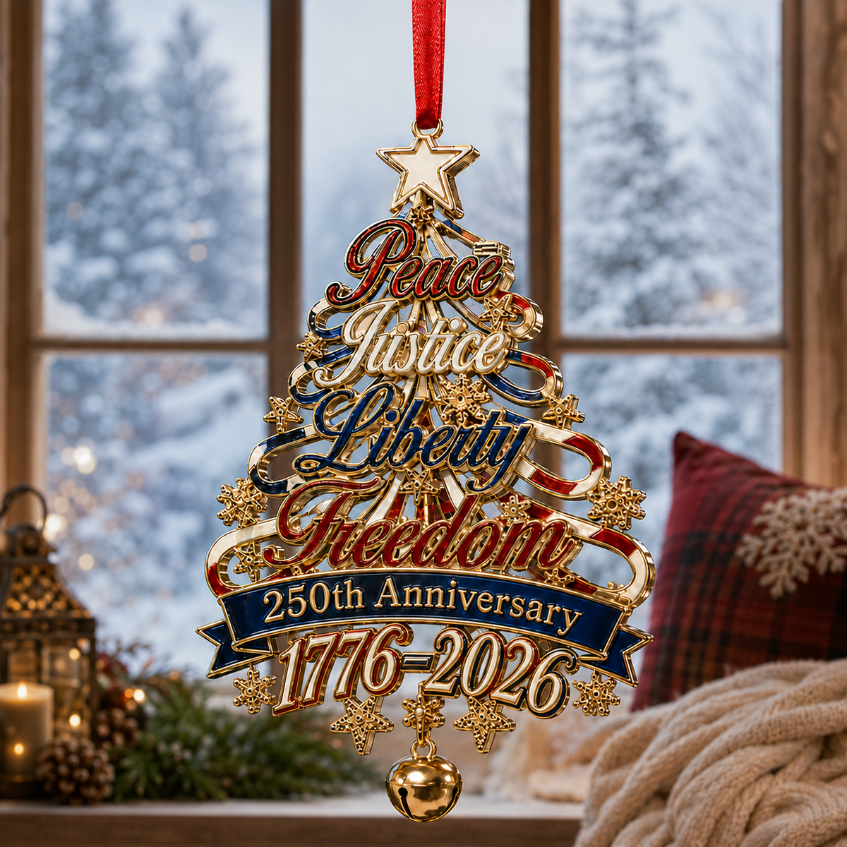 ✨250th Anniversary Christmas Tree Ornament