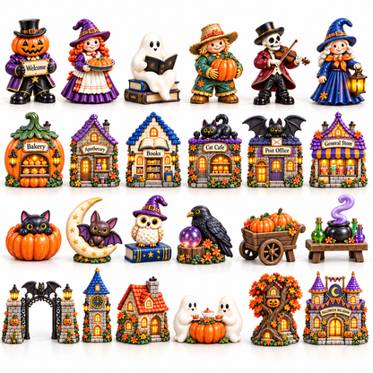 2026 Moonlit Halloween Town Advent Calendar – 24 Unique  Miniature Collectibles in a Deluxe Gift Box