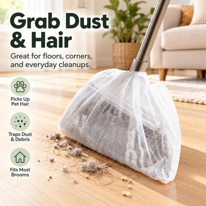 50 Pcs Disposable Static Duster Refill Sheets, Floor & Gap Dust Cleaner 🧹
