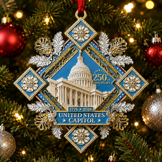 LAST DAY 50% OFF🔥250th Anniversary Commemorative Ornament – UNITED STATESCAPITOL