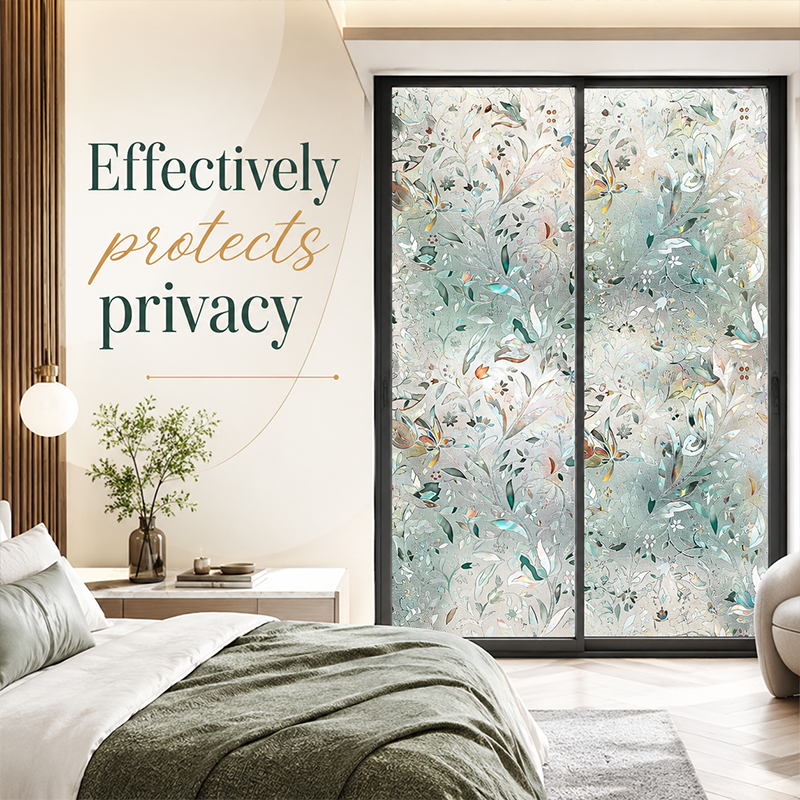 Static Cling Window Privacy Film UV Blocking Mirror Tint - image 17