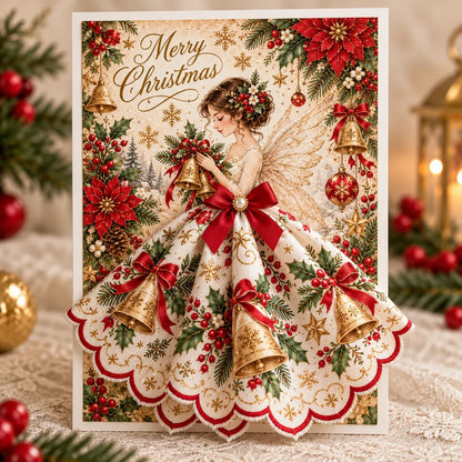 🪽✨3D Christmas Angel Greeting Card - image 6