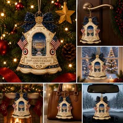 ✨250th Anniversary Limited Edition Bell Christmas Tree Ornament