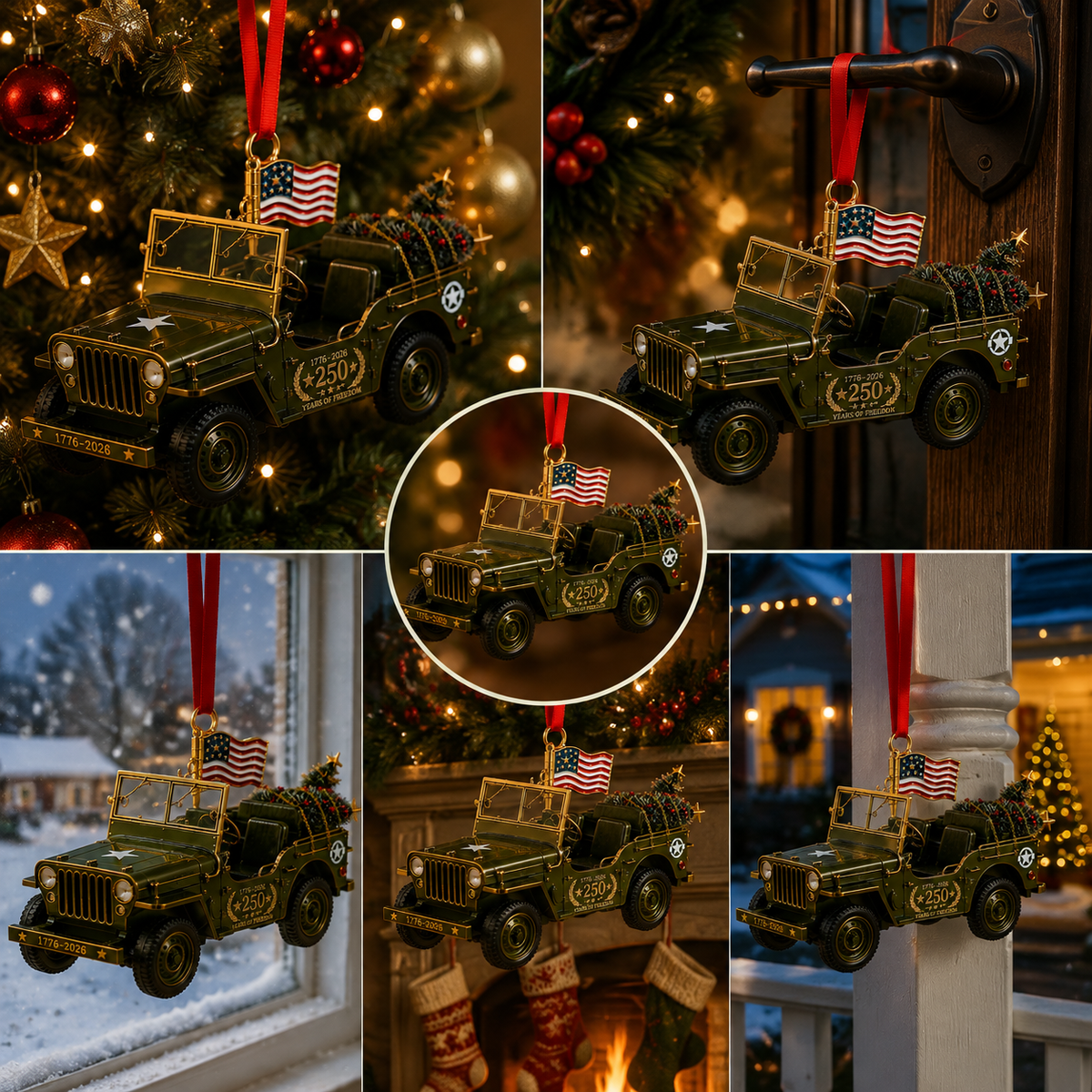 ✨Christmas Pickup Truck Hanging Ornament