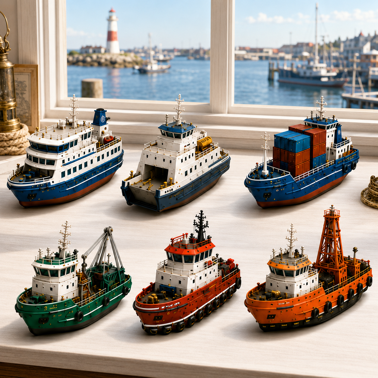24 Days at the Harbor – 24 Unique Working Vessels 24-Day Countdown Calendar