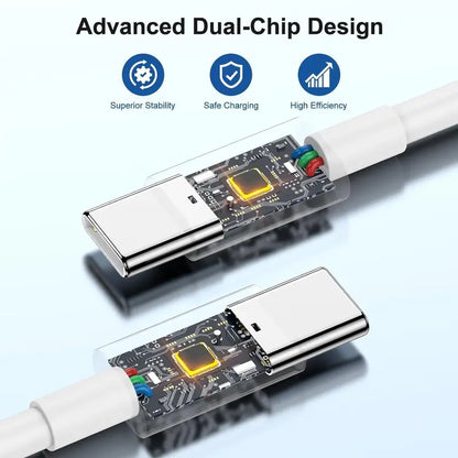 20W Super Fast USB-C Charger with 1M / 2M Type-C to C Cable Kit