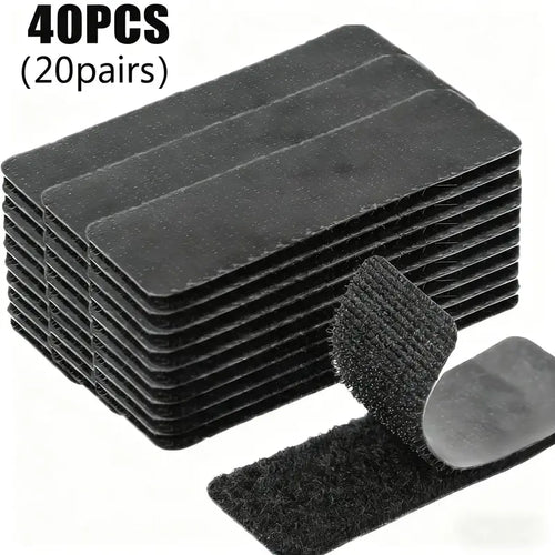 Heavy Duty Water-Resistant Reusable Self-Adhesive Double-Sided Hook-and-Loop Strips - image 1