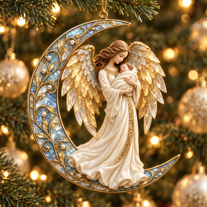 2026 Crescent Moon Angel Christmas Ornaments – 9 Elegant Designs Celebrating Faith, Hope & Heavenly Peace