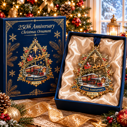 🔥2026 250th Anniversary Christmas Express Collector Ornament