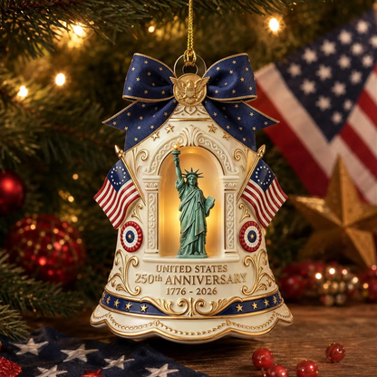 ✨250th Anniversary Limited Edition Bell Christmas Tree Ornament