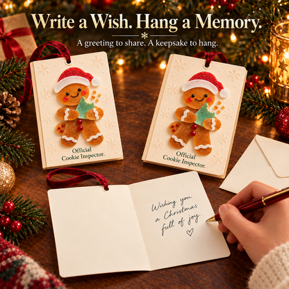 🎄 Sea glass style -Christmas Wishes – 2-in-1 Greeting Cards & Keepsake Ornaments | 6 Festive Designs