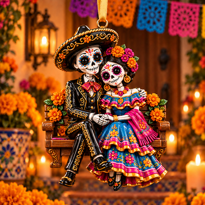 2026 Día de Muertos Ornaments – Folk Art Keepsake Collection Celebrating Love & Remembrance