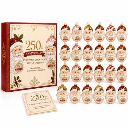 ✨Santa Claus  Christmas 24-Day Countdown Calendar