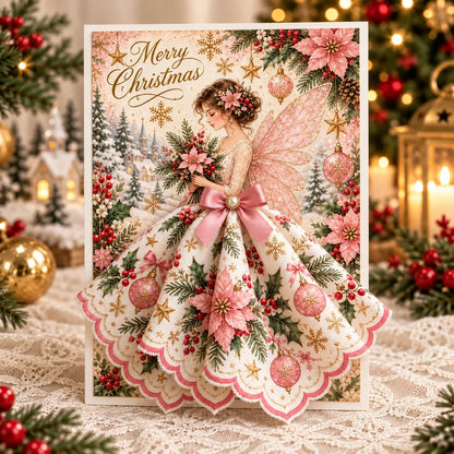 🪽✨3D Christmas Angel Greeting Card - image 1
