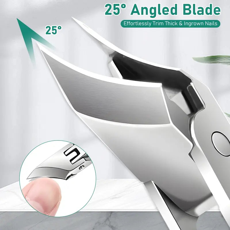 Eagle Beak Beveled Nail Clippers | Premium 3-Piece Grooming Kit ✂️🛡️ - image 8