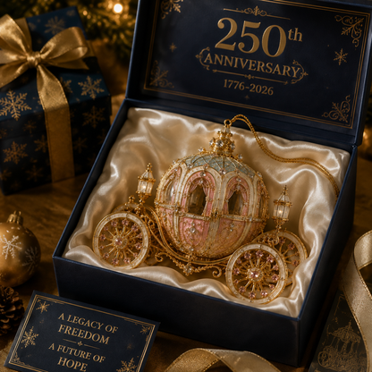✨Carriage-shaped Christmas tree ornament