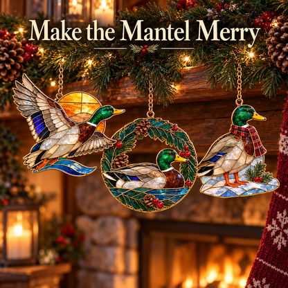 Vintage Mallard Duck Christmas Ornaments – 6 Charming Designs for Nature Lovers