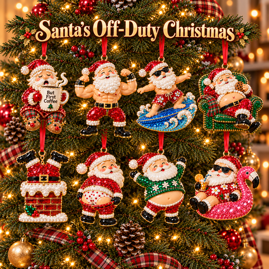 2026 Santa’s Off-Duty Christmas Ornaments – 8 Sparkling Designs to Make Spirits Bright