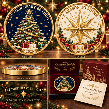 2026 Christmas Memories Coin Collection – 6 Festive Designs, Double-Sided Details & Timeless Holiday Charm