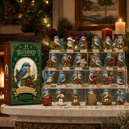🔥Last 60 pcs✨⏰Last day 50% off🔥✨24-Day Advent Calendar - Bluebird
