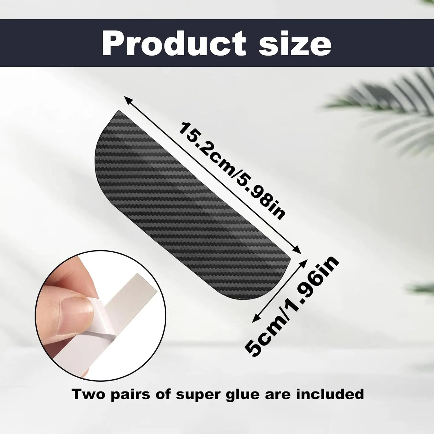 2PCS Car Side Mirror Rain Guards - Carbon Look ABS Visor Covers 🌧️ - image 10