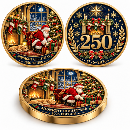 2026 Christmas Stories Commemorative Coin Collection – 7 Festive Designs Celebrating the 250th Anniversary