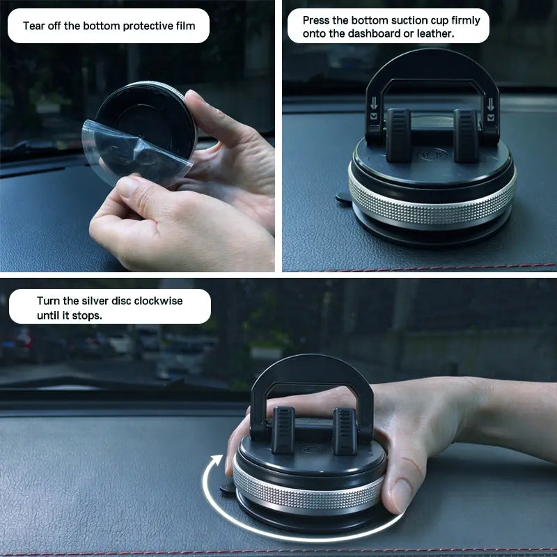 Car Phone Holder 360 Degree Rotation, Suitable for Car Navigation In-Car Dashboard 📱
