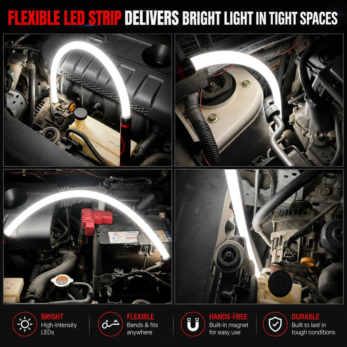 LED Car Repair Light Flashlight - image 7