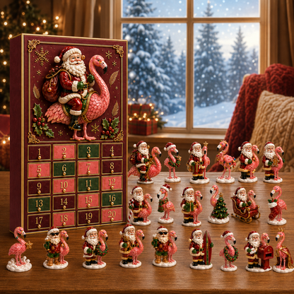 🦩2026 Santa Flamingo Christmas Advent Calendar