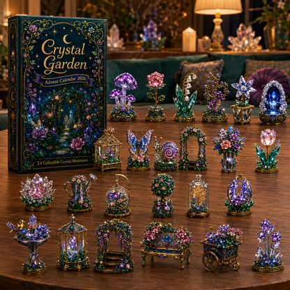 Crystal Garden Advent Calendar 2026 – 24-Day Magical Crystal Garden Collection