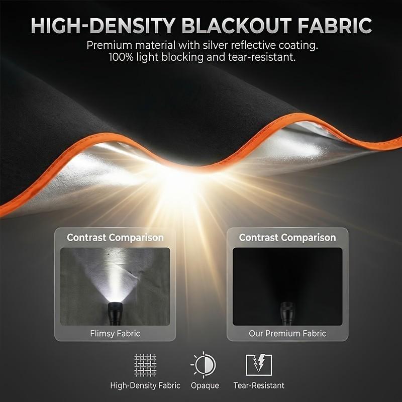 2026 New Portable Heat-Insulating Vehicle Sunshade, Upgraded Thickened Front Window Sun Shade☀️ - image 6
