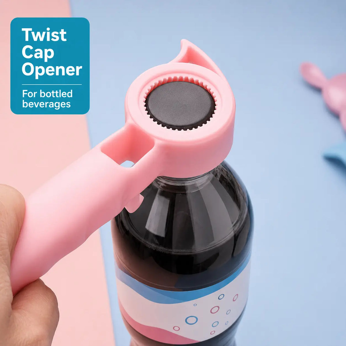 4‑in‑1 Multi‑Function Bottle & Jar Opener, Bunny‑Shaped Kitchen Opener Tool with Bottle Opener 🐰🍾 - image 5