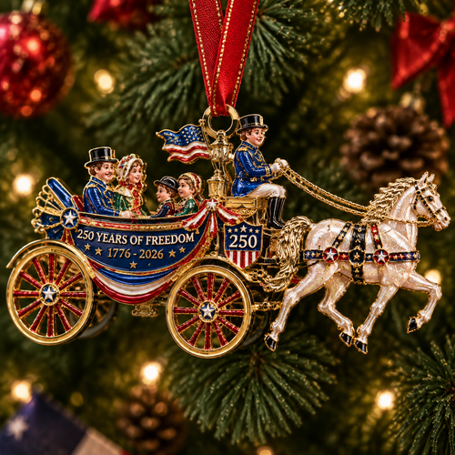 ✨250th Anniversary Edition "Journey of Freedom" Golden Carriage