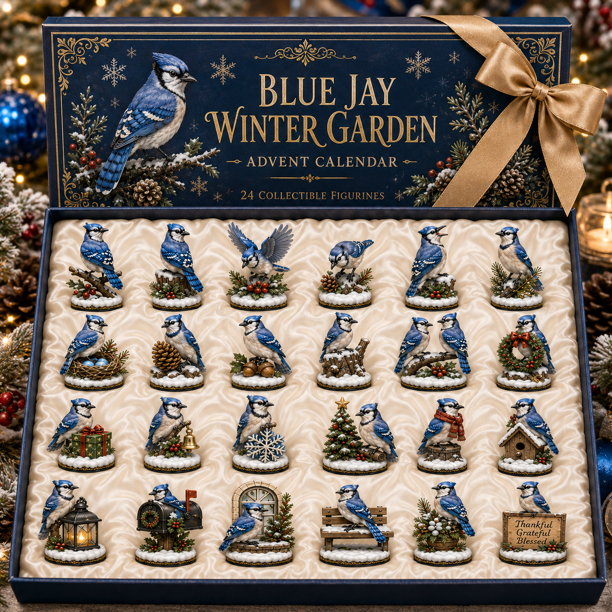 🔥Last 30 pcs✨⏰Last day 50% off🔥✨24-Day Advent Calendar - Blue Jay
