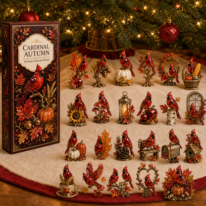 🔥Last 30 pcs✨⏰Last day 50% off🔥✨24-Day Advent Calendar - Cardinal