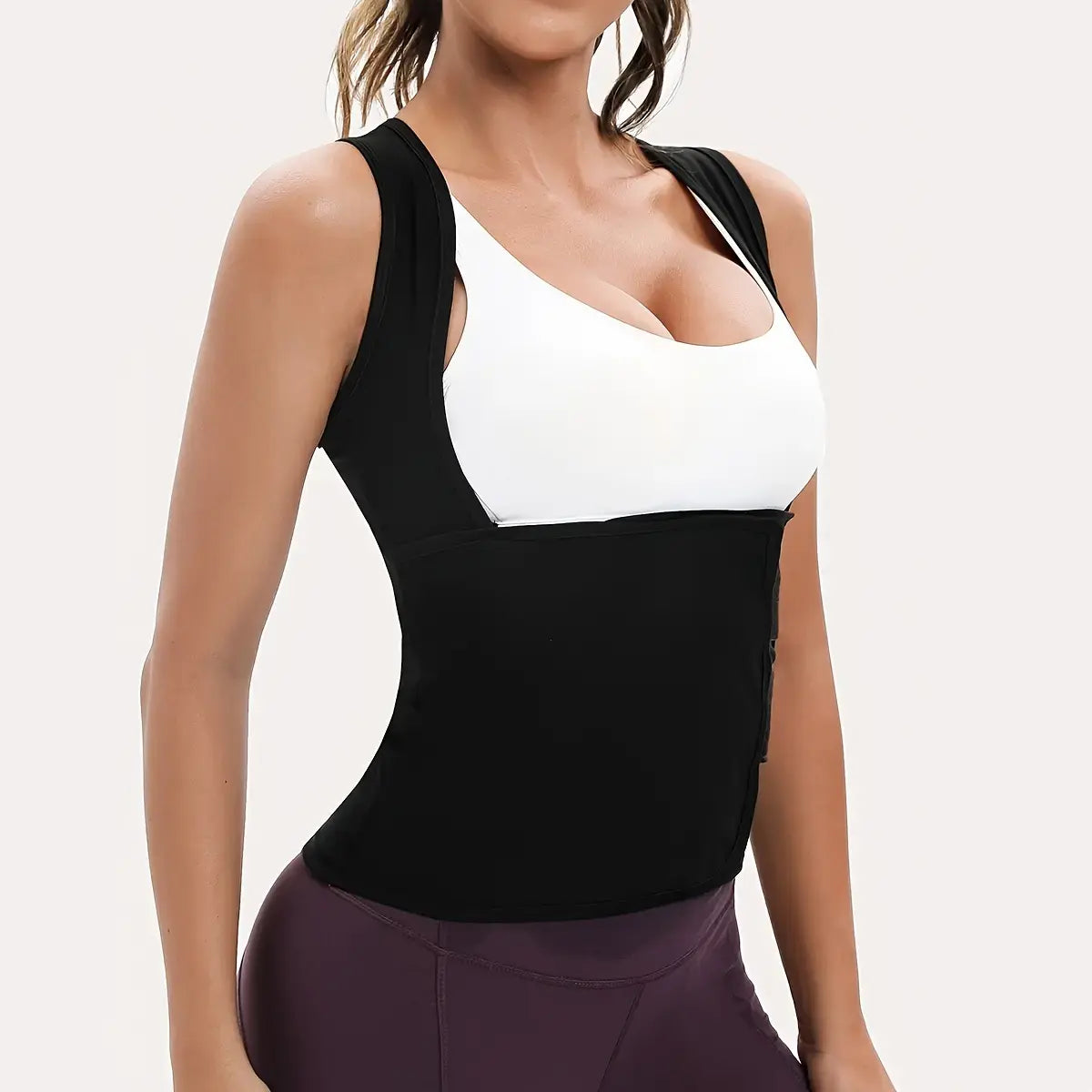 Women's Zip-Up Compression Shapewear Vest - Athletic Active Tops 🏋️‍♀️ - image 8