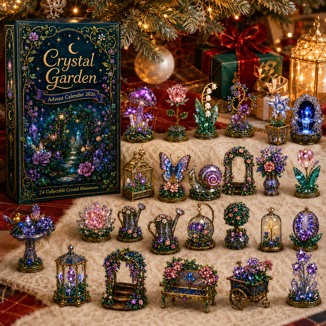 Crystal Garden Advent Calendar 2026 – 24-Day Magical Crystal Garden Collection
