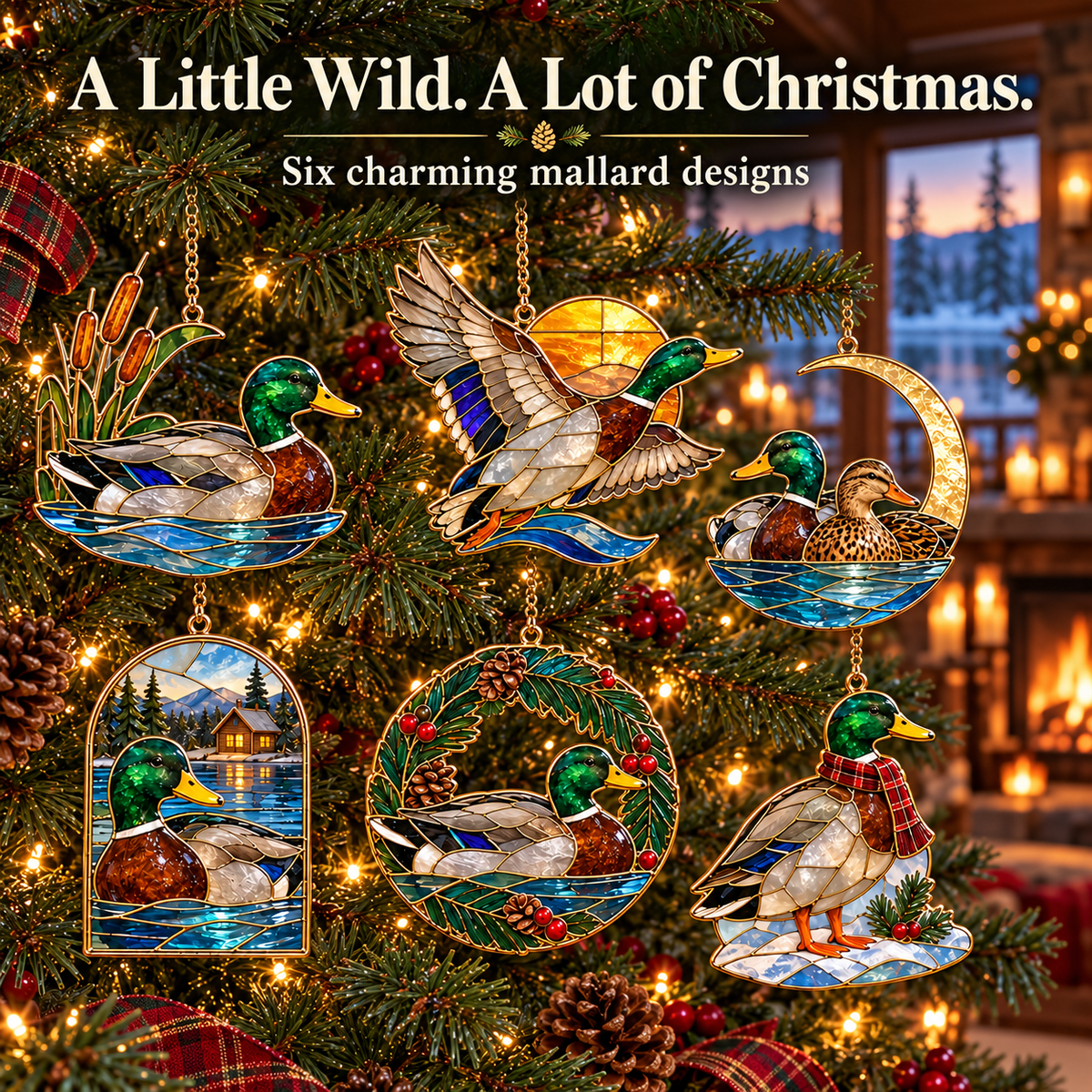 Vintage Mallard Duck Christmas Ornaments – 6 Charming Designs for Nature Lovers