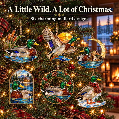 Vintage Mallard Duck Christmas Ornaments – 6 Charming Designs for Nature Lovers