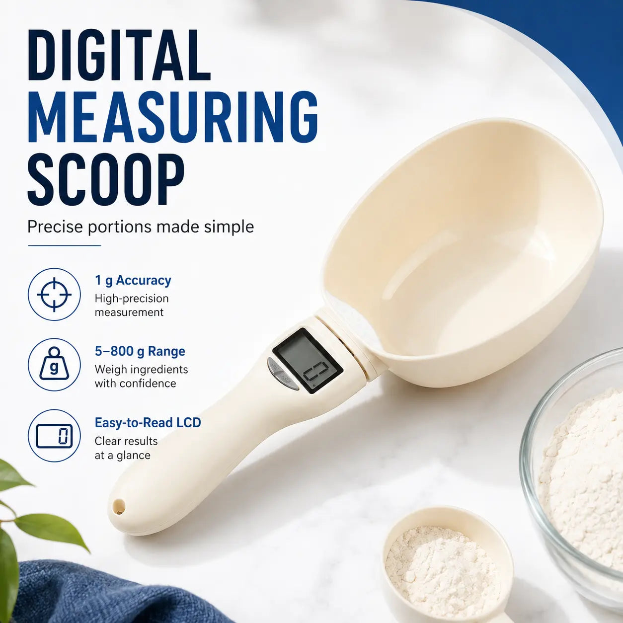 High Precision Digital Measuring Spoon Scale - 0.1g LCD Kitchenware Scoop Utensils ⚖️ - image 2