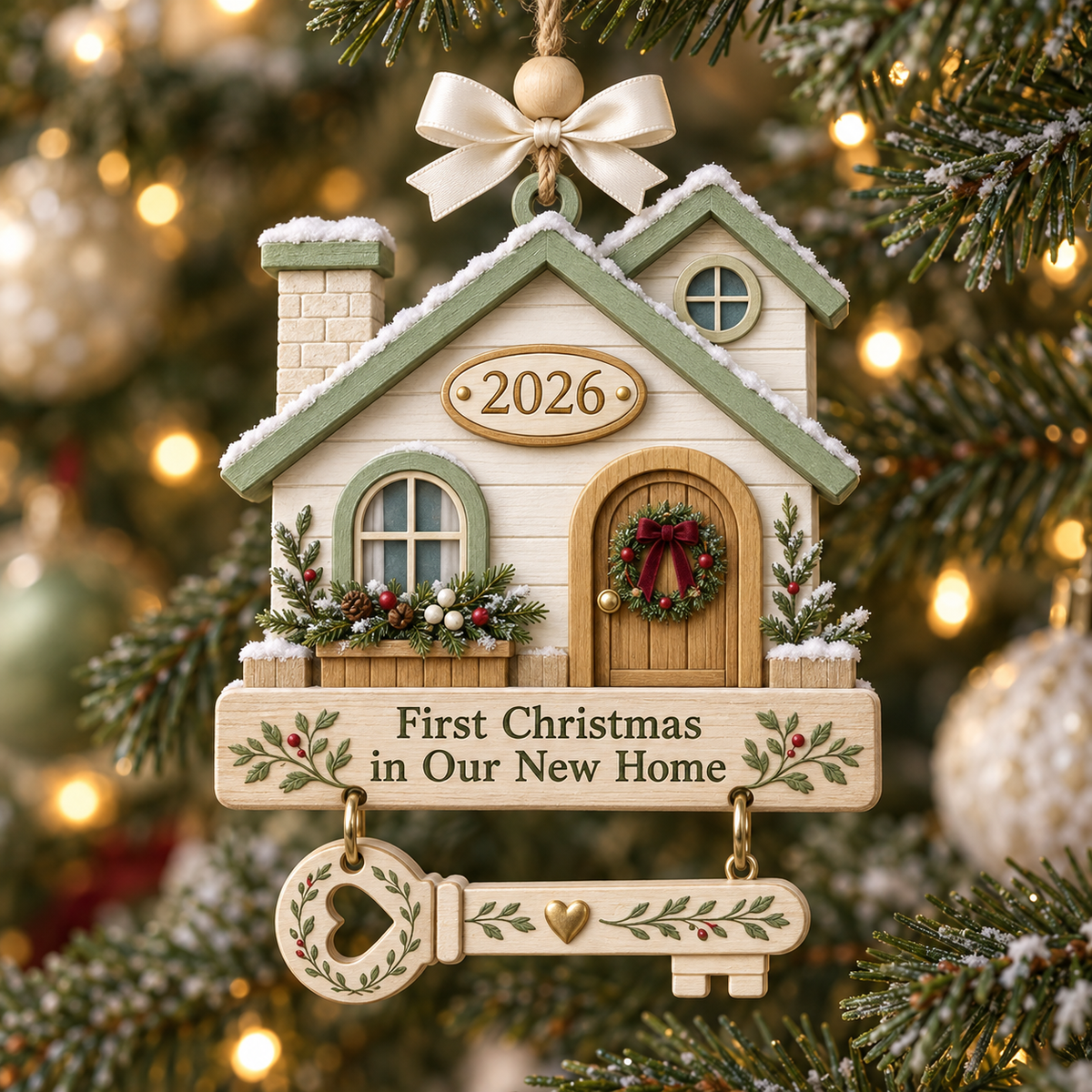 2026 Christmas Home & Key Ornament Collection