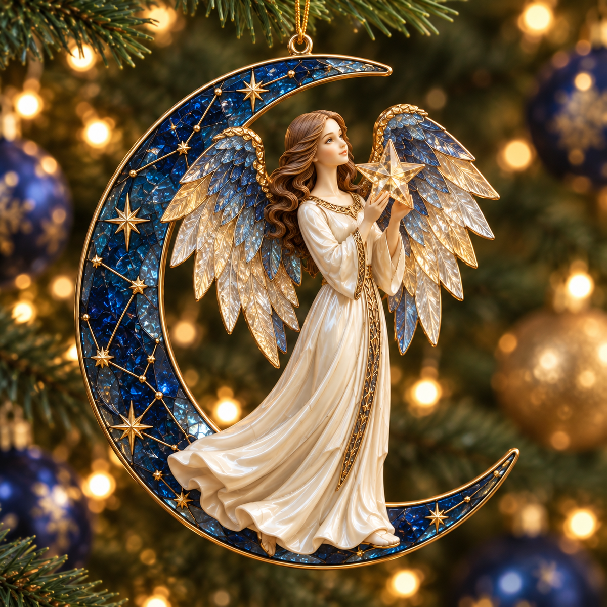 2026 Crescent Moon Angel Christmas Ornaments – 9 Elegant Designs Celebrating Faith, Hope & Heavenly Peace