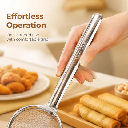 2‑in‑1 Oil‑Frying Filter Clip, Kitchen Food Strainer Tongs for Fried Food 🍳 - image 5