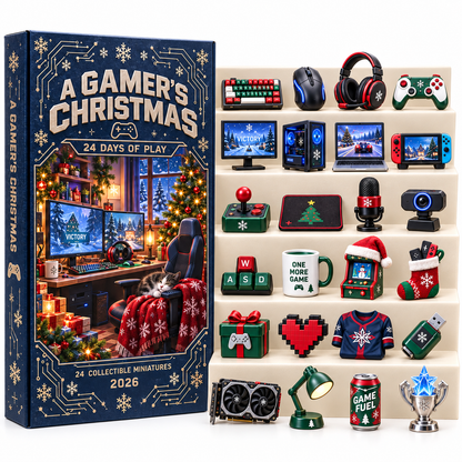 A Gamer’s Christmas 2026 Advent Calendar – 24 Collectible  Gaming Miniatures