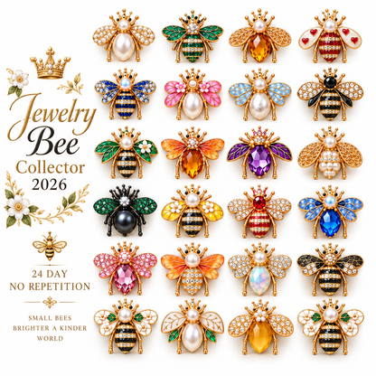 24 Days of Sparkle — Jewelry Bee Collector Advent Calendar 2026