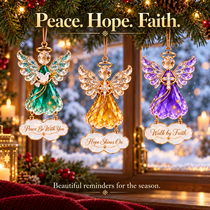 Heavenly Blessings Angel Christmas Ornaments – Keepsakes of Love, Faith & Remembrance
